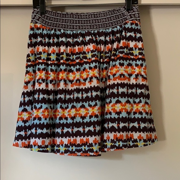 Anthropologie Porridge Duo-Patterned Skirt - Picture 3 of 3